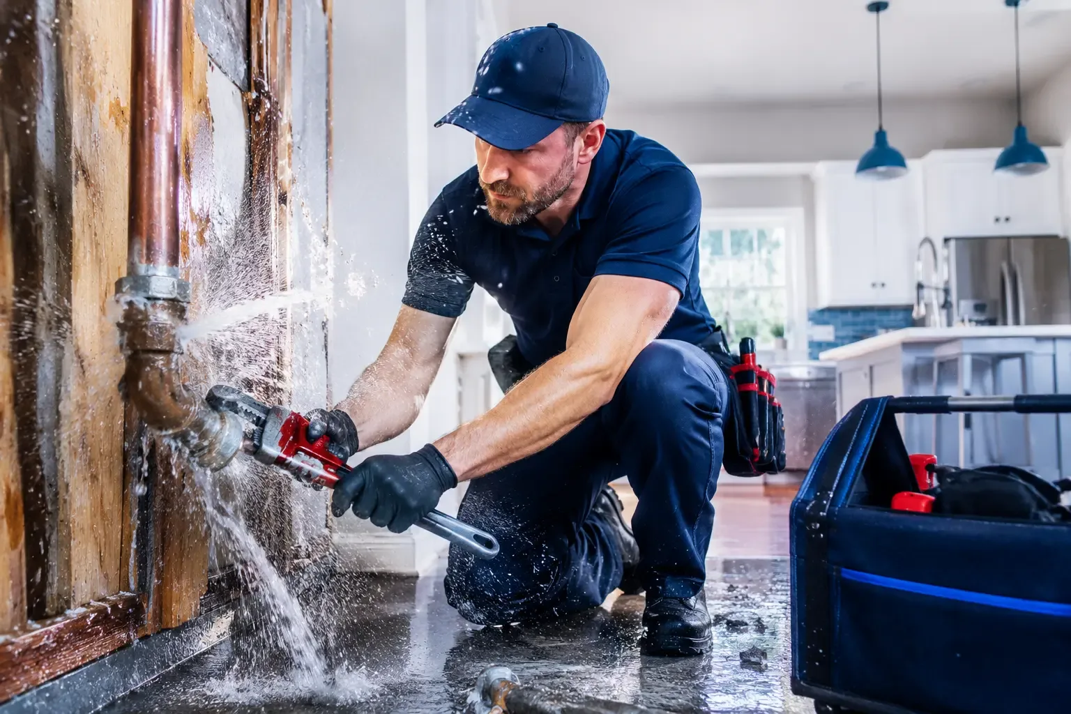 Local emergency pipe repair professionals in Monterville, WV